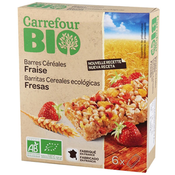 BARRA CEREALES FRESA